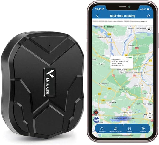 raceur GPS Voiture avec Micro Winnes TK905 Tracker sans Abonnement